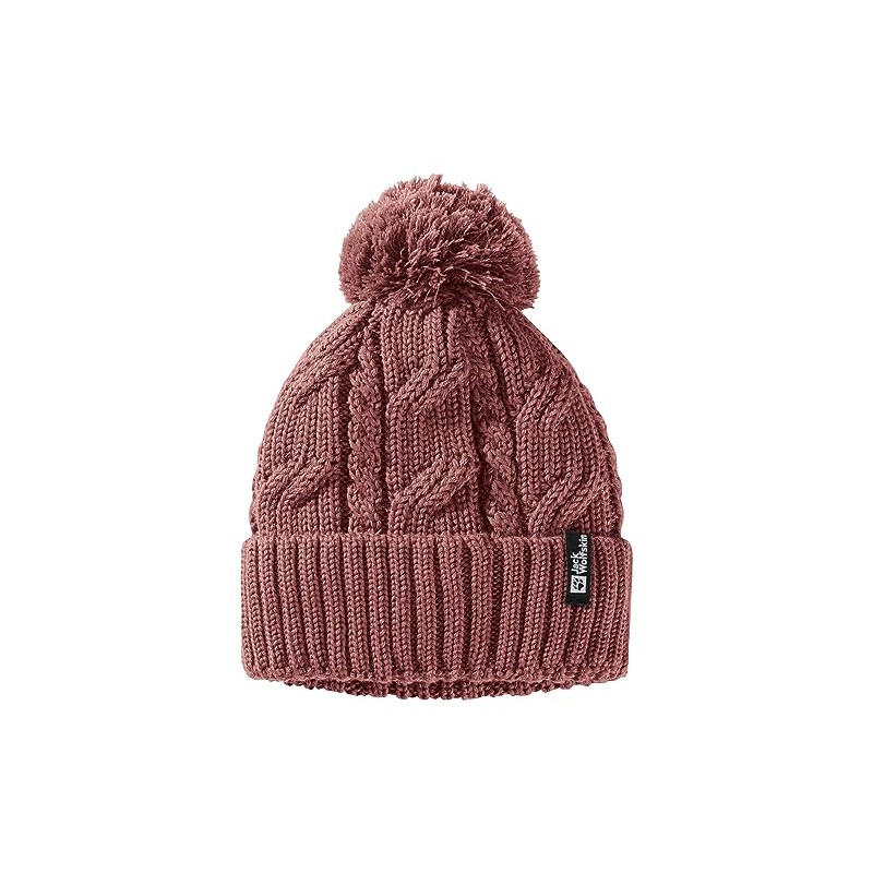 Jack Wolfskin Unisex Pompom Beanie Hat