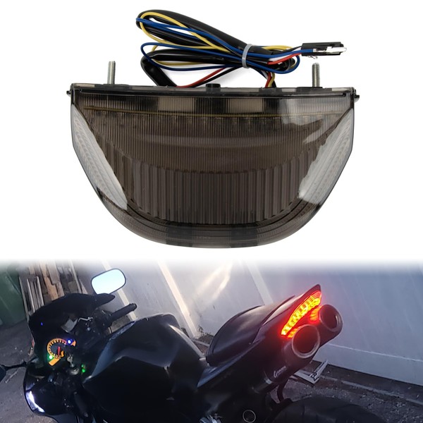 PSLER CBR600RR Brake Tail Light - 12V Motorcycle Taillight with