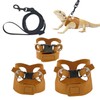 Bearded Dragon Leash and Harness Set - 3-Size Adjustable Soft