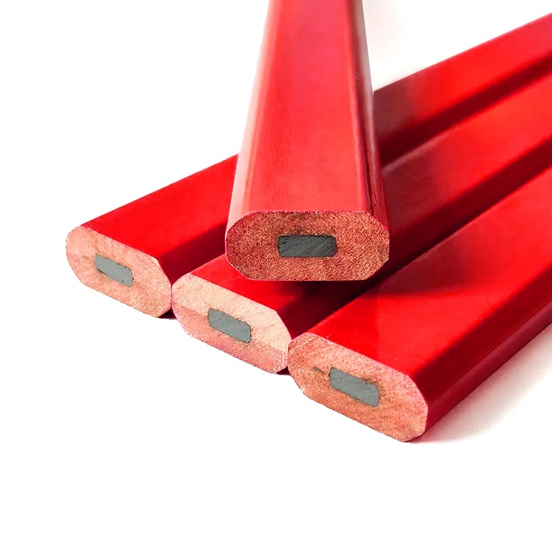 plastific Carpenters Pencils Joiner Black Lead Woodwork Builders Diy Toolbox