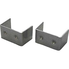 Yutaka Make Metal Fittings, Rubber Rope Metal Fittings, 0.8 inch (20 mm) Letter Letter 2 Pieces GA13