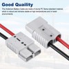 GFFG 600V Battery Quick Connector, Dual Anderson Plug Cable with