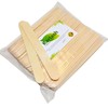 Karlash Large Wax Sticks, Wood Waxing Craft Sticks Spatulas Applicators