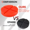 Floor Slotted Car Jack Polyethylene Pad Cross Beam Jack Pad