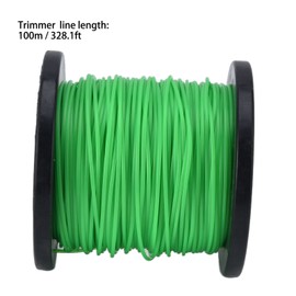 2mm String Trimmer Line, Round Grass Trimmer Line, Cutting The Heaviest Weeds and Thickest Grasses, for Husqvarna, Ryobi, STIHL(100 Metres),Lines & Spools