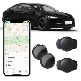2 Pack Mini GPS Tracker for Vehicles - Apple Find My Compatible