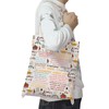 PXTIDY Hamilton Music Tote Bag Hamilton Broadway Music Bag Theatre