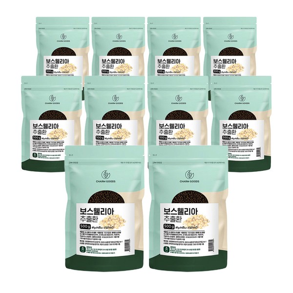 Chamgoods Boswellia Pill Complex Extract Boswellic Acid 500gx10 packs /