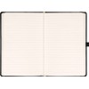 NOTIQUE Lined Notebook with Elastic Band, 13 x 21 cm,