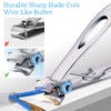 NAIL CLIPPERS FOR THICK NAILS - Clean 15mm wide jaw