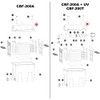 Replacement Part for Sunsun Bio Pond Filter CBF 200T/200U/200/200 A