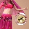 8Pcs Finger Cymbals for Belly Dance, 2.1 Inch Mini Hand