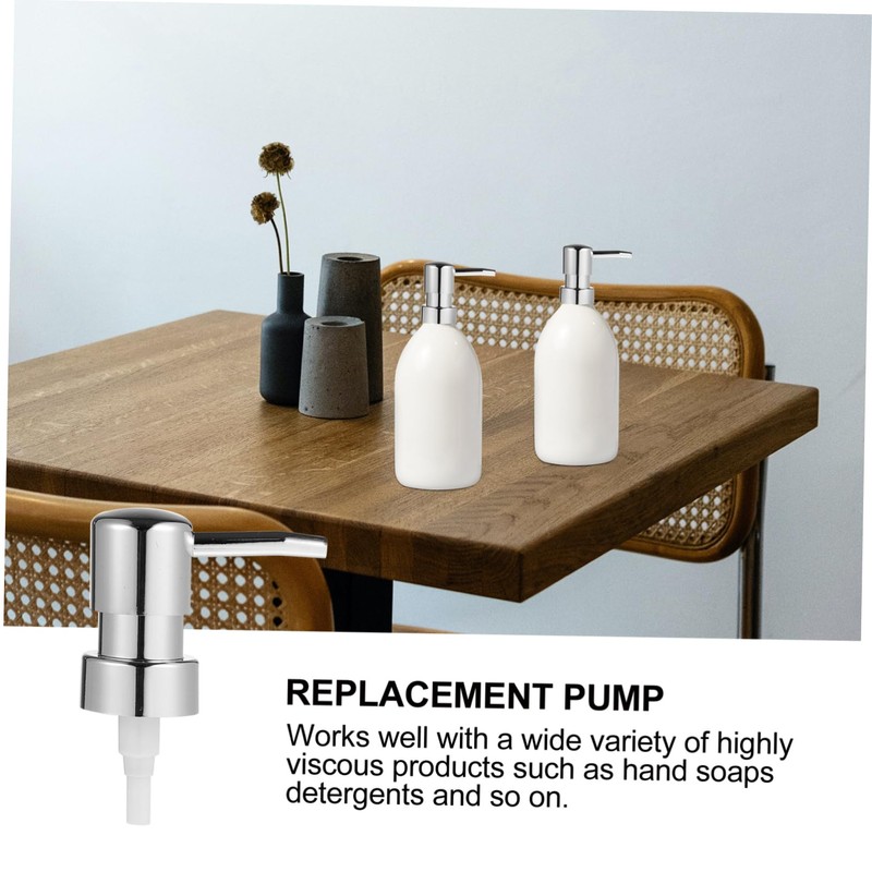 VICASKY 4pcs Bottle Nozzle Pressure Pump Head Replacement for Old