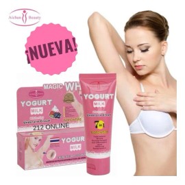 Crema Aclarante Axilas Entrepierna Rodillas Aichun Yogurt