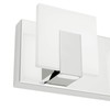 Aipsun 6 Lights Modern LED Bathroom Vanity Light Acrylic Stainless