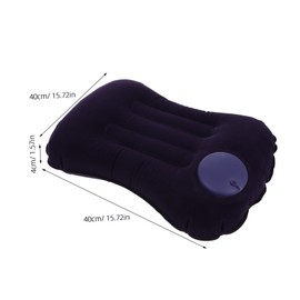 Ciieeo Inflatable Lumbar Pillow for Airplane Travel Neck Support Travel Pillow Lightweight Portable Design for Enhanced Comfort The Go for Camping and Office