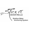 Stick It Anchor Pins - Navarre 5.5" Kayak Rail Mount
