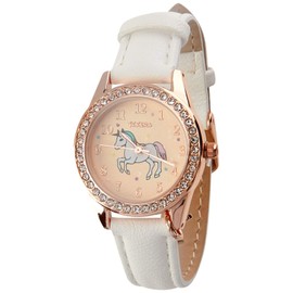 Tikkers Girl's Analogue Quartz Watch with PU Strap ATK1063