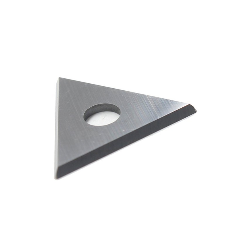 OSCARBIDE 3-Piece Carbide Scraper Blades Set, Round/Drop/Triangle Shapes, Removes Paint/Glue/Varnish/Rust,