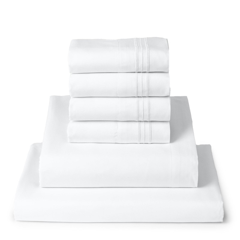 Mellanni Queen Sheet Set - 6-Piece Iconic Collection Bedding, (Including