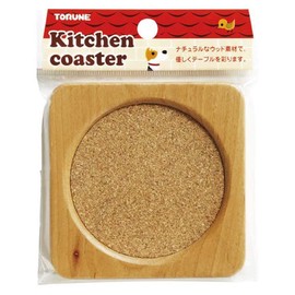 TORUNE COS-50 Wood Coaster Cork Corner