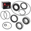 Rear Axle brake drum Wheel seal bearing O RING kit
