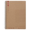 Maruman N248ES Spiral Notebook, Square Ruled, 80 Sheets