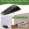 Fursafe&Q Rubber Door Stopper Wedge with Holder - Child-Safe Stackable