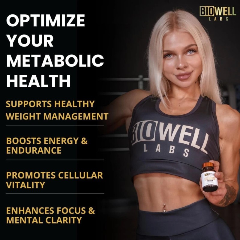 BioWell Labs BAM15 Supplement 15mg, Supports Healthy Metabolism | 60