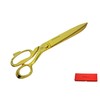 Gifaz Dressmaking Scissors for Inauguration and Ceremony Gold Ribbon 30cm