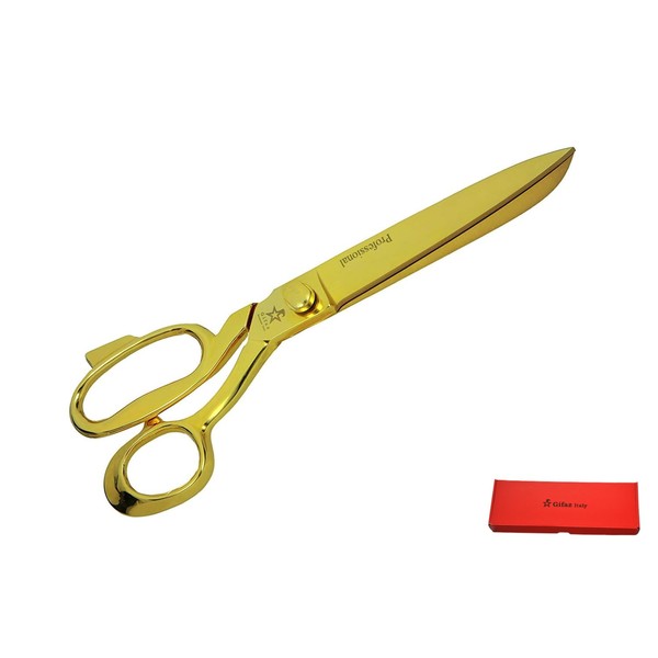 Gifaz Dressmaking Scissors for Inauguration and Ceremony Gold Ribbon 30cm