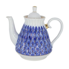 Lomonosov Porcelain Teapot Forget Me Not 3 cups