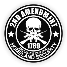Unbranded/Generic 3pcs 2nd Amendment Hard Hat Stickers Motorcycle Helmet Welding Decals Black
