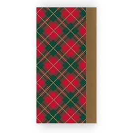 Christmas 8 Sheets Decorative Tissue Paper for Gift Wrapping & Crafts Xmas Themed, Tartan