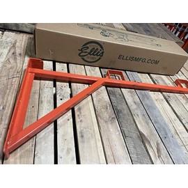 Ellis Manufacturing Newell Leading Edge Protection Rail – Foldable & Fixed Design for Easy Setup & Transport, Steel Construction, Baked Powder Coat Finish, 42" Height (Fixed 15 lb)