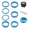 eMagTech 10pcs Headset Spacer Replacement Kit Bicycle Stem Caps with