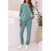 PRETTYGARDEN Women's 2025 Fall Two Piece Outfit Long Sleeve Crewneck