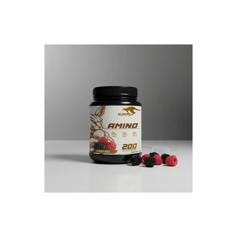 Aminoácidos En Polvo Klokan 1kg 200 Servicios Varios Sabores