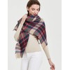 Wander Agio Womens Warm Blanket Scarf Square Shawls Infinity Scarves