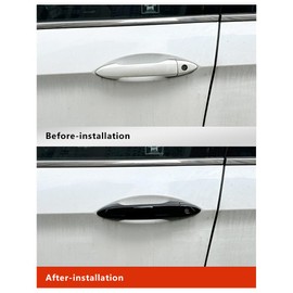 YINGTUU for Honda Accord Sedan Accessories 2013 2014 2015 2016 2017 Car Door Handle Cover Exterior Sport Trims Handle Protection Without Smart Keyhole