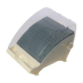 SHUATI Dental Burs Holder 142 Holes Durable Plastic Dental Burs Holder Tool Bur Cleaning Holder Needle, Bur, File