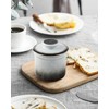 HOME DECOR Ceramic Butter Crock, French Butter Crock for Counter,