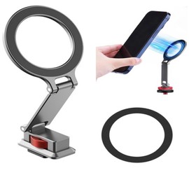 MagSafe Tripod Mount Phone Holder, with 1/4 Screw Hole, Compatible with 16/15/14/13/12 Series (1/4" Screw & 38MM)