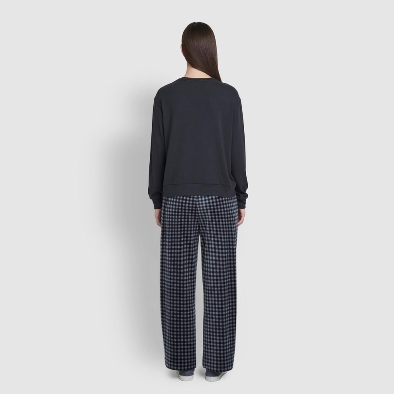 JAJU [JAJU/자주] 여 밍크 플리스 파자마 팬츠_라이트 네이비 [JAJU] Women's