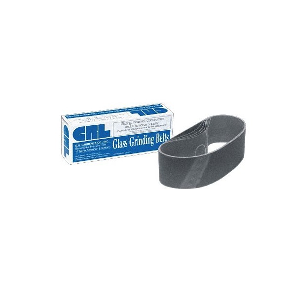 CRL 3" x 24" 40 Grit Glass Grinding Belts - 10 Per Box