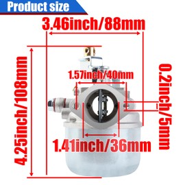 Yingshop Carburetor fits EZGO Golf Cart Gas Car 2-Cycle Stroke Engines 1988 Carb EZ-GO 21740-G1