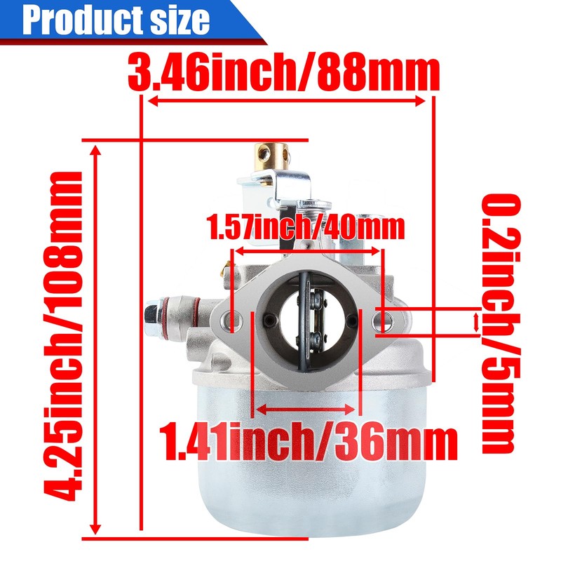 Yingshop Carburetor fits EZGO Golf Cart Gas Car 2-Cycle Stroke