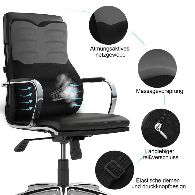Quirlig Lumbar Cushion, Lumbar Cushion Car, Lumbar Support Car, Back