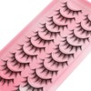 Cartoon Eyelashes Whispy Mink Lashes Dramatic Cat Eye Makeup Pointed