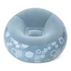 Bestway Sillon Inflable Individual Elegante Compacto Puff Gris Msi